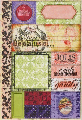 Prima: Couquette Chipboard Stickers