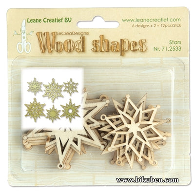 Leane - Wood Shape - Stars