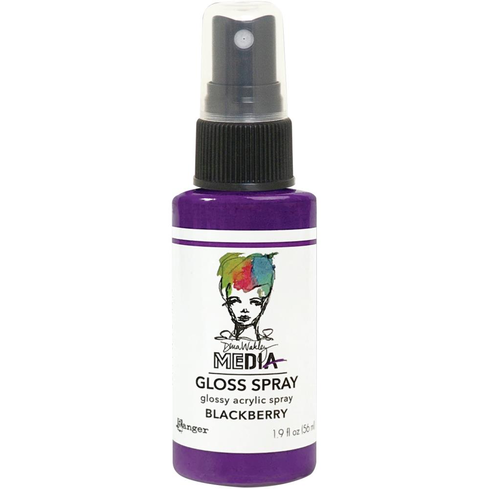 Dina Wakley Media - Gloss Spray - Blackberry