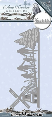 Amy Design - Wintertide - Landscape Border Dies