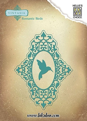 Nellie Snellen - Vintasia Dies - Bird w/Frame