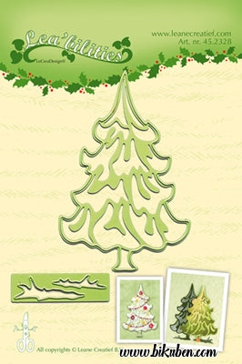 Lea'bilities -  Embossing Dies - Christmas Tree