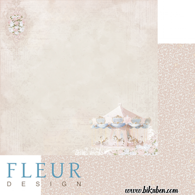 Fleur Design - Genteel - Carousel 12x12"