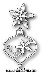 Memory Box - Fanciful Poinsettia Ornament Die