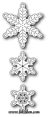 Memory Box - Pinpoint Snowflakes Die