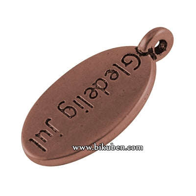 Charms - Red Copper - Pendant - Gledelig Jul
