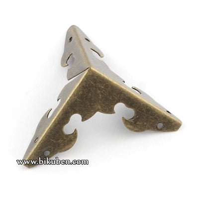 Charms - Antique Bronze - Corner Protectors