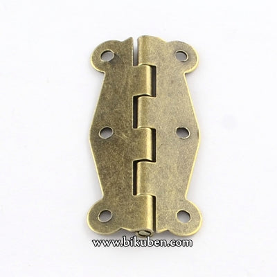 Charms - Antique Bronze - Hinges
