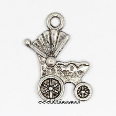 Charms - Antique Silver - Pram