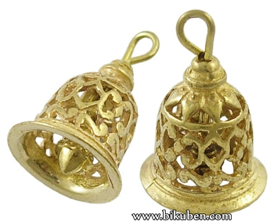 Charms - Brass - Hollow Bell