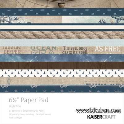 KaiserCraft - High Tide - 6,5"x6,5" Paper Collection