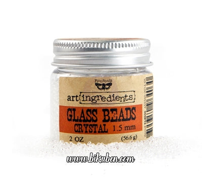 Art Ingredients by Finnabair - Glass Beads - Crystals - 1,5mm