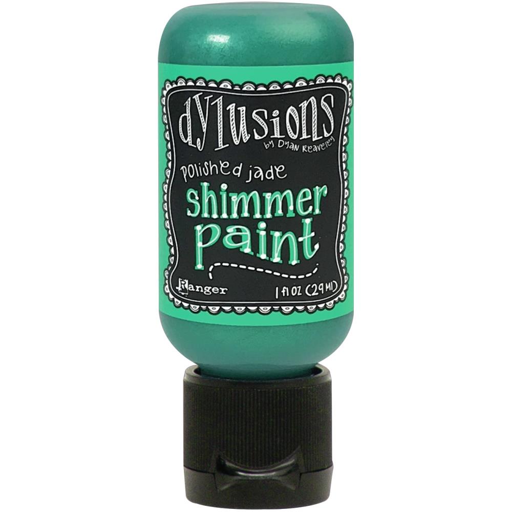 Dylusions - Acrylic - Shimmer Paint - Polished Jade