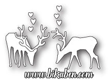 Poppystamps - Dies - Grazing Deer