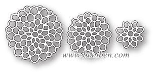 Memory Box - Magnificent Mum Floral Blooms die