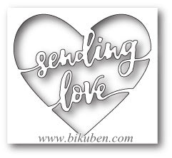 Memory Box - Sending Love Heart die