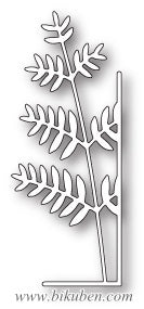 Memory Box - Tall Fern Right Corner die