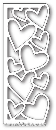 Memory Box - Oodles of Heart Panel die