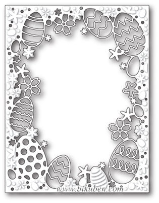 Memory Box - Easter Eggstravaganza Frame die