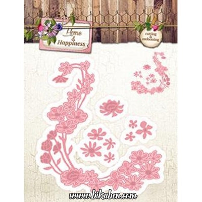 Studiolight - Home & Happiness - Dies - Flower Swirl