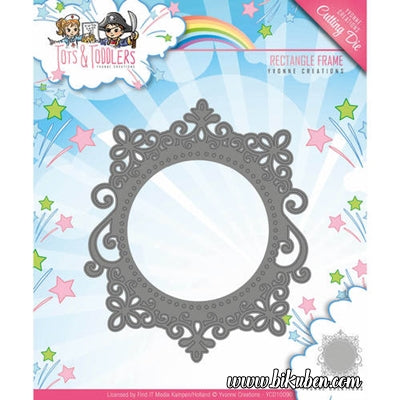 Yvonne Creations - Tots & Toddlers - Rectangle Frame Dies