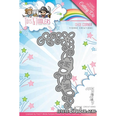 Yvonne Creations - Tots & Toddlers - Shoe Corner Dies