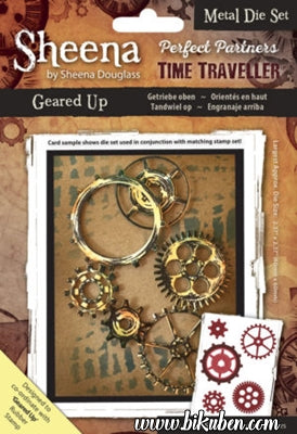Sheena Douglas Design - Time Traveler - Geared Up Dies