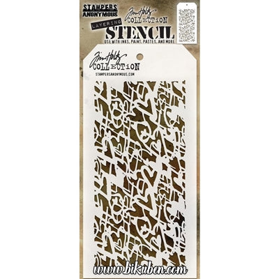 Tim Holtz - Stencil - Heartstruck