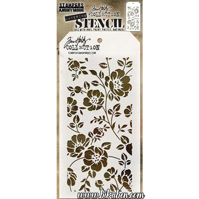Tim Holtz - Stencil - Floral