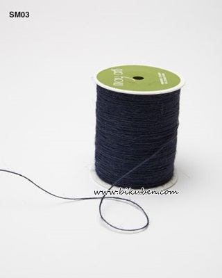 May Arts - String - Burlap - Navy - Metervis