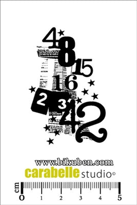 Carabelle - Cling Stamps - 4,8,15,16,23,42