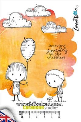 Carabelle - Cling Stamps A6 - Innocence by Zorrotte