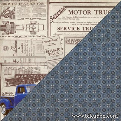 Authentique - Rugged - Seven 12x12"