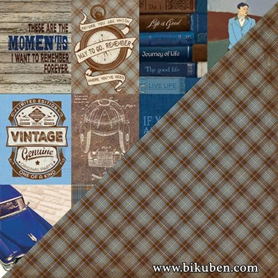 Authentique - Rugged - Eight 12x12"