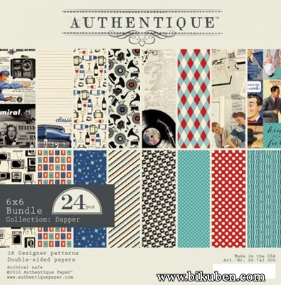 Authentique - Dapper - 6x6" Paper Pad