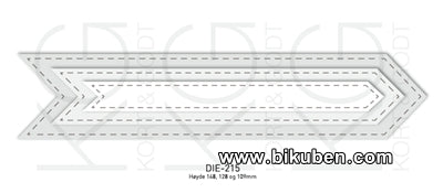 Kort & Godt - Dies - Piler med søm