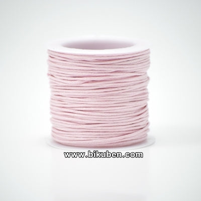 Kort & Godt - Vokset Bomullstråd - Rull - Lys Rosa