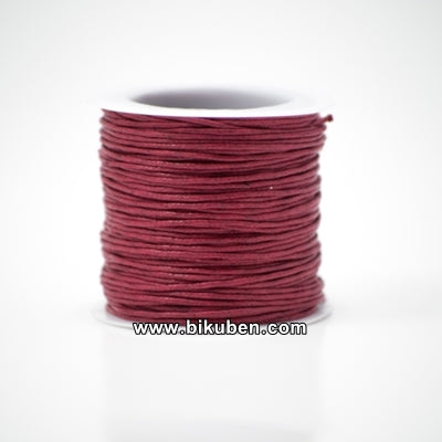 Kort & Godt - Vokset Bomullstråd - Rull - Rød