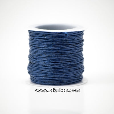 Kort & Godt - Vokset Bomullstråd - Rull - Mørk Blå