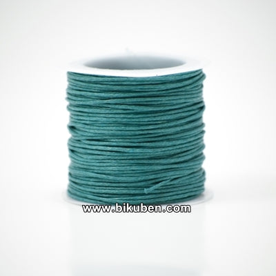 Kort & Godt - Vokset Bomullstråd - Rull - Turkis