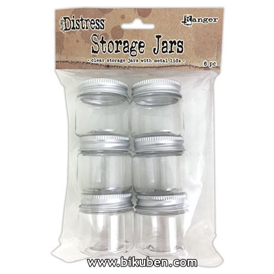 Tim Holtz - Distress Storage - Jars 6pk