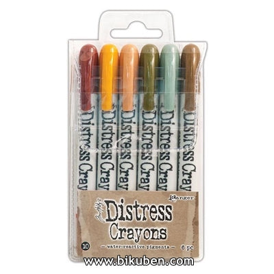 Tim Holtz - Distress Crayons - Set #10
