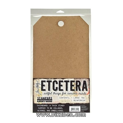 Stampers Anonymous - Tim Holtz - Etcetera Tags - Large