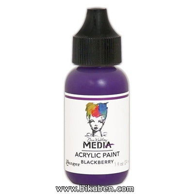 Ranger - Dina Wakley Media Paints - Blackberry - 1oz