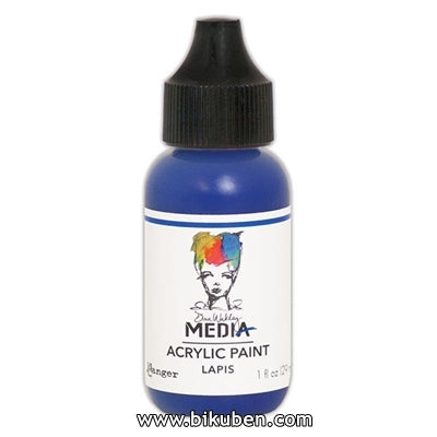 Ranger - Dina Wakley Media Paints - Lapis - 1oz