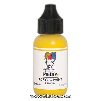 Ranger - Dina Wakley Media Paints - Lemon - 1oz