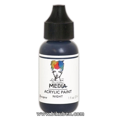 Ranger - Dina Wakley Media Paints - Night - 1oz