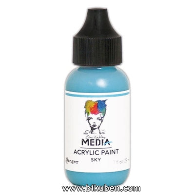 Ranger - Dina Wakley Media Paints - Sky - 1oz