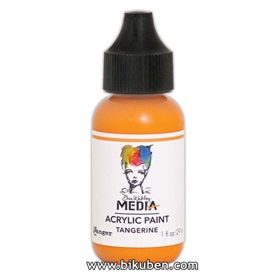 Ranger - Dina Wakley Media Paints - Tangerine - 1oz