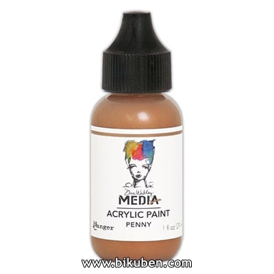 Ranger - Dina Wakley Media Paints - Penny - 1oz